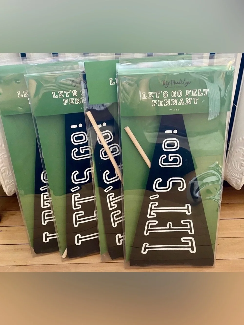 NIB - Football Themed Decoration Lot